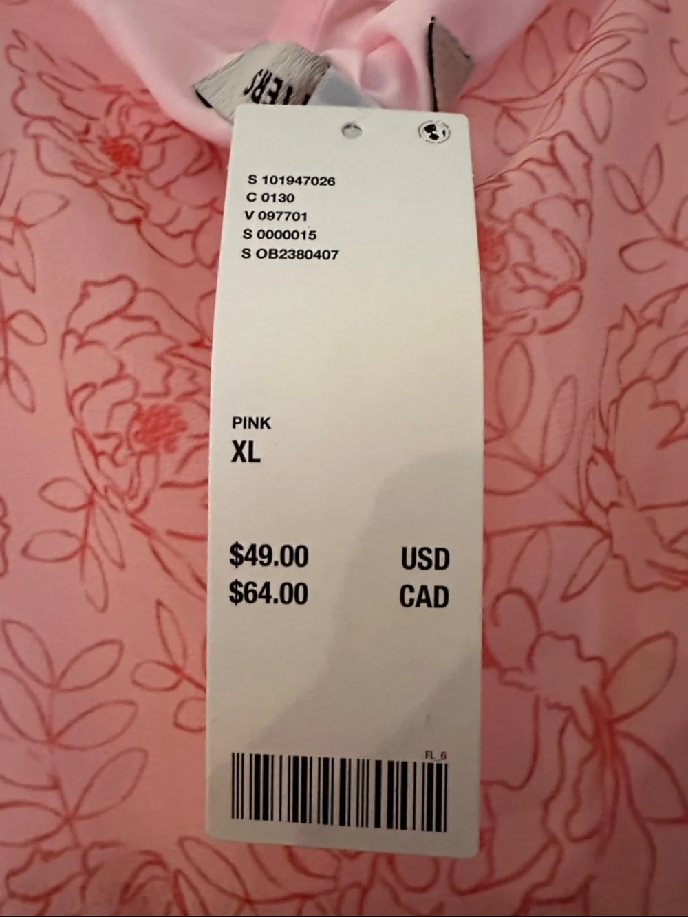 Urban Outfitters Pink Floral Slip Mini Dress - Picture 5 of 5